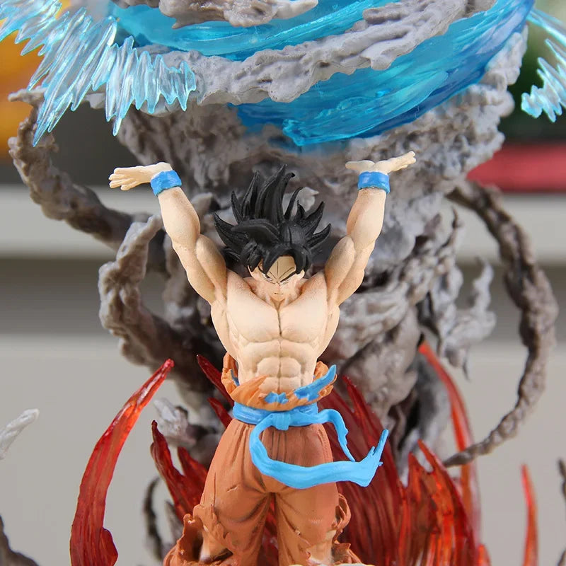 25cm Son Goku Dragon Ball Anime Figure Super Genki Bomb Luminous Figures Gk Figurine Pvc Statue Model Doll Collectible Gifts  To 25cm Son Goku Dragon Ball Anime Figure Super Genki Bomb Luminous Figures Gk Figurine Pvc Statue Model Doll Collectible Gifts  To